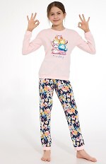 Piżama Cornette Young Girl 592/210 Friendship dł/r 164-170