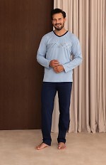 Regina 6010 long sleeve pajamas M-3XL Z26/27