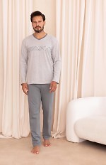 Regina 6010 long sleeve pajamas M-3XL Z26/27