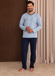 Regina 6010 long sleeve pajamas M-3XL Z26/27