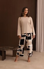 Regina 4021 long sleeve pyjamas M-2XL Z26