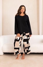 Regina 4021 long sleeve pyjamas M-2XL Z26