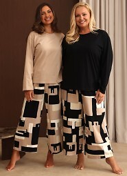 Regina 4021 long sleeve pyjamas M-2XL Z26