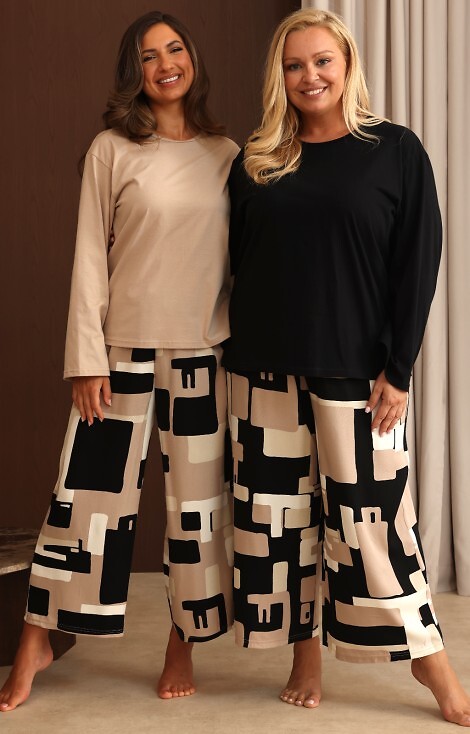 Regina 4021 long sleeve pyjamas M-2XL Z26