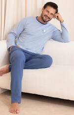 Regina 6009 long sleeve pajamas M-3XL Z26/27