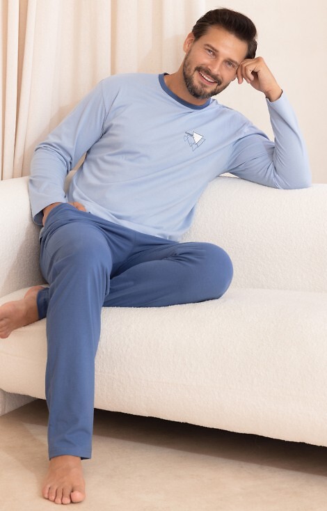 Regina 6009 long sleeve pajamas M-3XL Z26/27