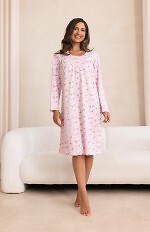 Regina 020 long sleeve nightshirt M-3XL Z26