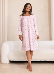 Regina 020 long sleeve nightshirt M-3XL Z26