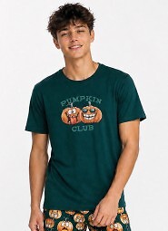 Cornette F&Y 551/58 Pumpkin Club short sleeve/shorts pajamas 164-188