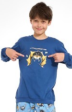 Cornette Young Boy 966/188 Bat 3 long sleeve pyjamas 134-164