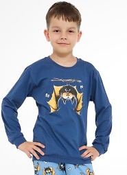 Cornette Kids Boy 593/188 Bat 3 long sleeve pajamas 86-128