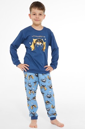 Piżama Cornette Kids Boy 593/188 Bat 3 dł/r 86-128 - zdjęcie 2