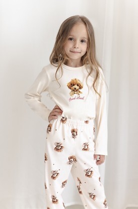 Piżama Taro 3649 Coco dł/r 122-140 Z26 - zdjęcie 2
