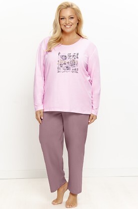 Piżama Taro 3657 Solene dł/r 2XL-4XL Z26
