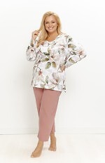 Piżama Taro 3652 Denisa dł/r 2XL-4XL Z26