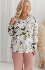 Piżama Taro 3652 Denisa dł/r 2XL-4XL Z26