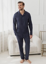 Piżama Taro 3666 Arturo dł/r 3XL-4XL Z26 rozpinana