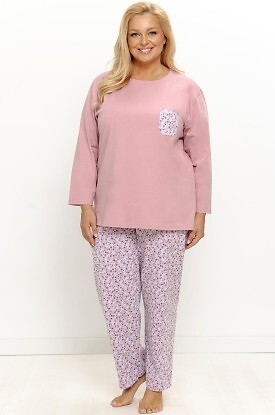 Piżama Taro 3655 Agnessa dł/r 2XL-3XL Z26
