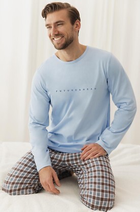Piżama Taro 3665 Sven dł/r S-2XL Z26