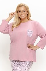 Piżama Taro 3656 Agnessa dł/r 4XL-6XL Z26