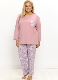 Piżama Taro 3656 Agnessa dł/r 4XL-6XL Z26