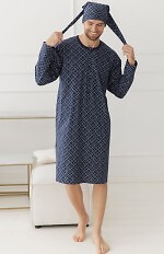 Taro 3673 Philippo long sleeve nightshirt M-2XL Z26