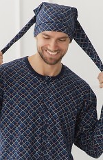 Taro 3673 Philippo long sleeve nightshirt M-2XL Z26