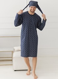 Taro 3673 Philippo long sleeve nightshirt M-2XL Z26