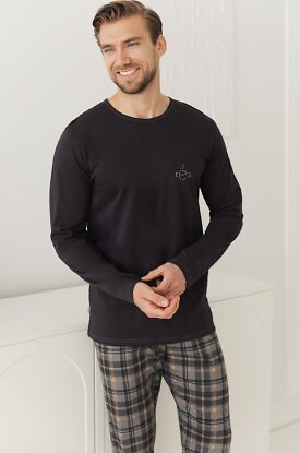 Piżama Taro 3663 Laurent dł/r M-2XL Z26 - zdjęcie 2