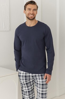 Piżama Taro 3664 Dante dł/r M-2XL Z26 - zdjęcie 2