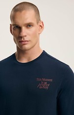 Henderson Premium 45455 Indigo long sleeve pajamas M-3XL