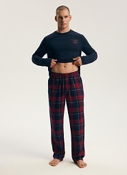 Henderson Premium 45455 Indigo long sleeve pajamas M-3XL