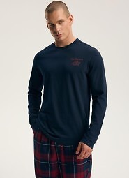 Henderson Premium 45455 Indigo long sleeve pajamas M-3XL