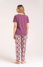 Moraj PDD4500-015 short sleeve/long pants pajamas M-2XL