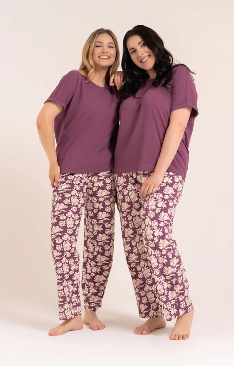 Moraj PDD4500-015 short sleeve/long pants pajamas M-2XL