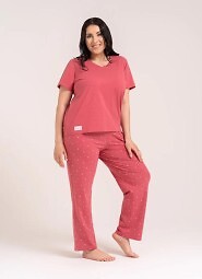 Moraj PDD4300-024 short sleeve pajamas S-3XL