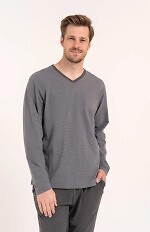 Moraj PDM4600-021 long sleeve pajamas M-2XL
