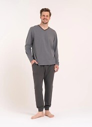Moraj PDM4600-021 long sleeve pajamas M-2XL
