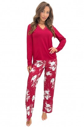 Piżama Donna Brigitte Long dł/r S-2XL