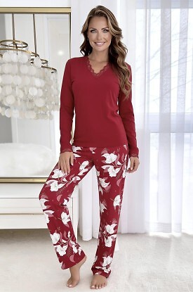 Piżama Donna Brigitte Long dł/r S-2XL - zdjęcie 2