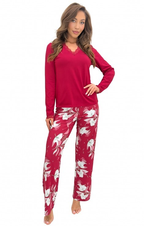 Donna Brigitte Long pyjamas long sleeve S-2XL