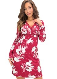 Donna Brigitte II long sleeve nightgown S-XL