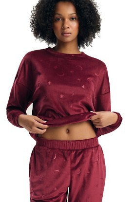 Piżama Henderson Ladies 45442 Gilly dł/r S-3XL - zdjęcie 2