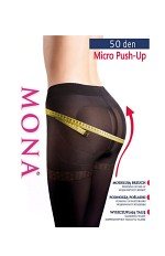 Rajstopy Mona Micro Push-Up 50 den 5-XL