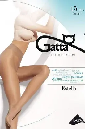 Rajstopy Gatta Estella 15 den 2-4 - zdjęcie 2