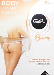 Rajstopy Gatta Body Plus Size for Woman XL 15 den 2-6