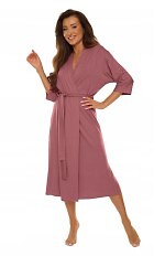 Szlafrok De Lafense 892 Visa długi 3XL-4XL damski