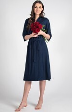 Szlafrok De Lafense 892 Visa 3XL-4XL damski