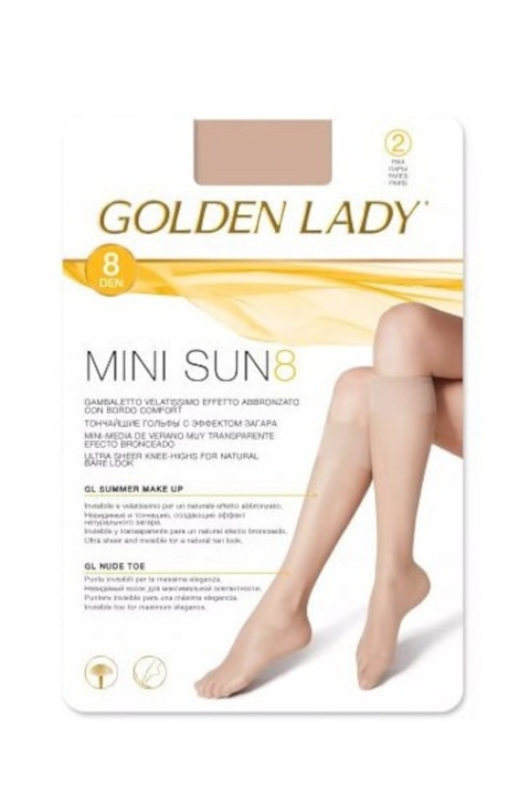 Podkolanówki Golden Lady Mini Sun 8 den A'2