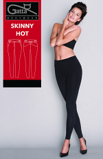 Spodnie Gatta Skinny Hot Czarne 4502S S-2XL